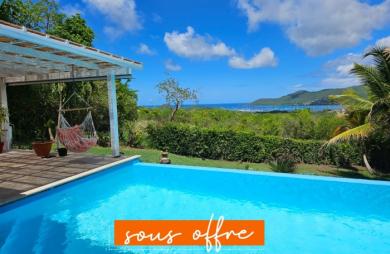 Maginifique vue mer, villa F4, piscine, atelier, bungalow, garage
