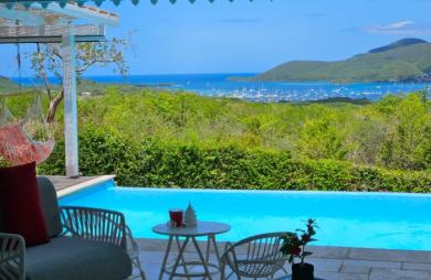 Maginifique vue mer, villa F4, piscine, atelier, bungalow, garage