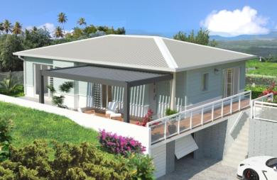 Vente Maison 92.53m&sup2; 4 pièces Rivière Salée