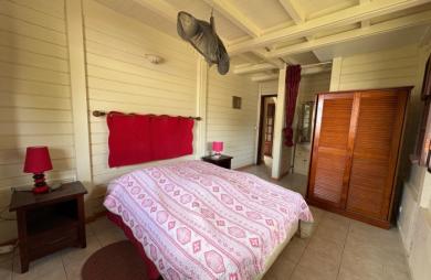 Charmante maison en bois avec terrasse, jardin privatif et aperçu mer - ANSES D