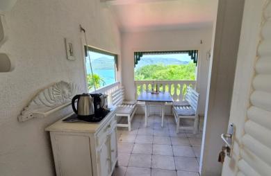 Appartement F2/F3 meublé avec vue mer dans résidence avec piscine