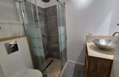 Appartement F2/F3 meublé avec vue mer dans résidence avec piscine