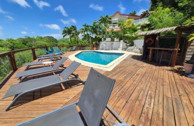 Appartement F2/F3 meublé avec vue mer dans résidence avec piscine
