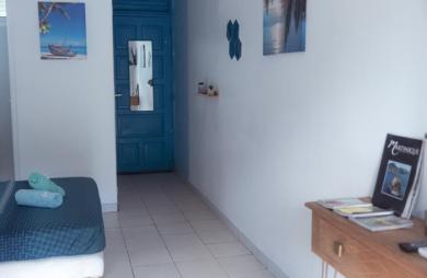 Studio vue mer et Rocher du Diamant, à 50m de la plage