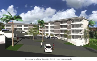 Appartement T3 avec varangue – Ducos, Le Clos des Bambous – 57 m²