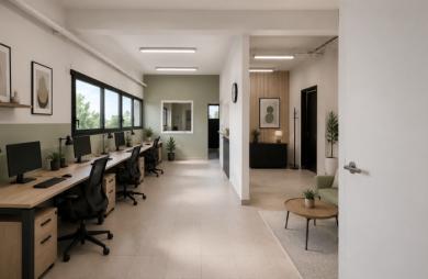 Location Bureaux 62m² Le Lamentin
