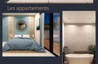 Vente Appartement 60.99m&sup2; 2 pièces Trois Bassins