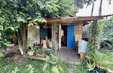 ENTRE DEUX 97414 - VILLA FONCTIONNELLE + BUNGALOW - VASTE TERRAIN ARBORE - CADRE VERDOYANT