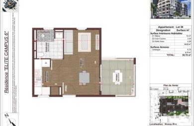 Vente Appartement 30m&sup2; 1 pièce Le Tampon