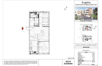 Vente Appartement 65m&sup2; 2 pièces Piton Saint Leu
