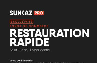 Vente Local commercial Saint Denis