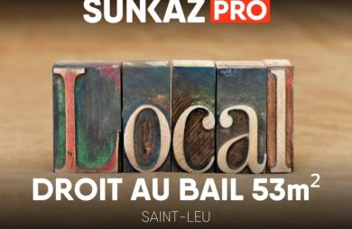Location Local commercial 50.00m&sup2; Saint-Leu