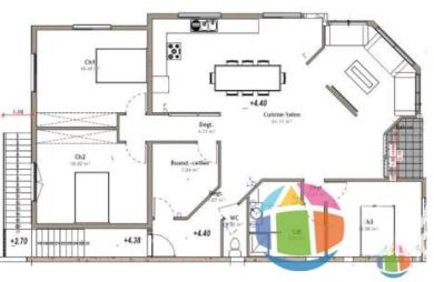 Location Appartement 144m&sup2; 4 pièces Saint André
