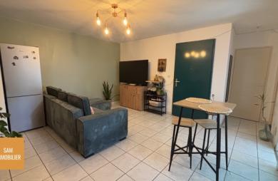 Appartement T3 en rez-de-jardin avec jardin privatif de 58m2 et 2 places de parkings