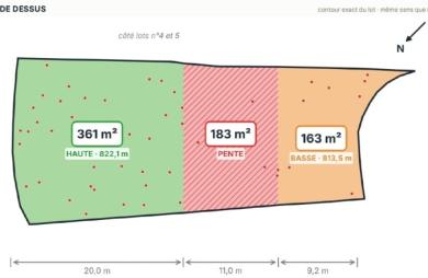 Vente Terrain 726m&sup2; La Chaloupe Saint Leu