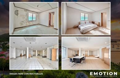 Immeuble R+1 - 228 m2 + 12 m2 de terrasse couverte - Marigot