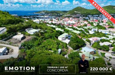 Hauteurs de Concordia - terrain constructible 1 200 m2