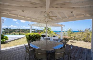 Propriété de 2 villas vue mer aux Terres Basses