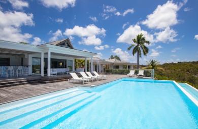 Propriété de 2 villas vue mer aux Terres Basses