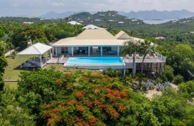 Propriété de 2 villas vue mer aux Terres Basses