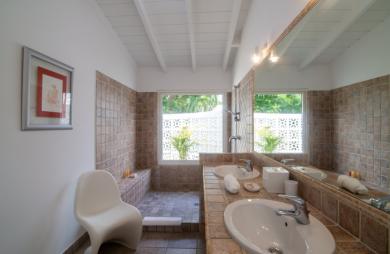 Propriété de 2 villas vue mer aux Terres Basses