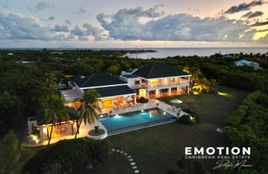 Propriété exclusive aux Terres Basses - Villa de 6 chambres vue mer avec une piscine d