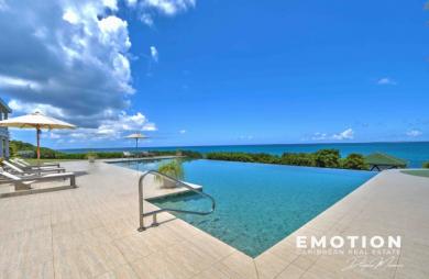 Propriété exclusive aux Terres Basses - Villa de 6 chambres vue mer avec une piscine d