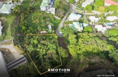 Terrain constructible 1 201m2 - Haut Concordia