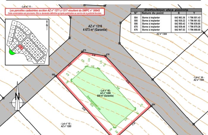 Vente Terrain 97129