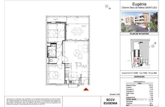 Vente Appartement 97424