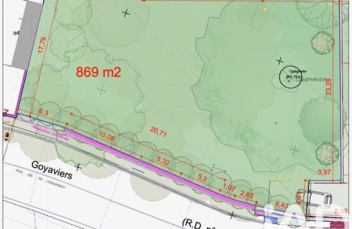 Vente Terrain 97400