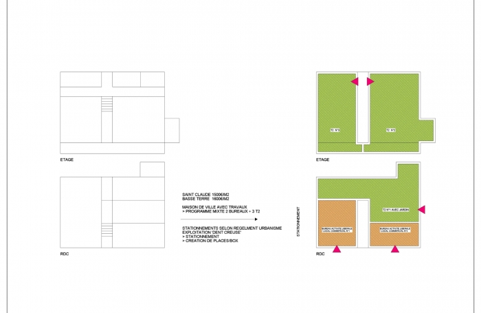 Villa, Immeuble, local professionnel en RDC