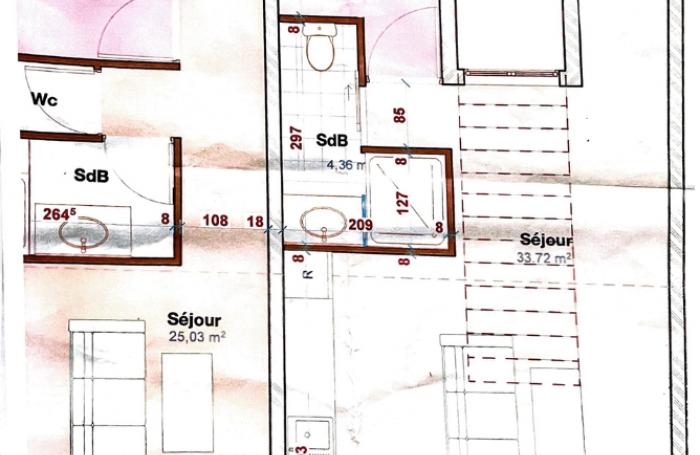 Immeuble a usage mixte 188m2