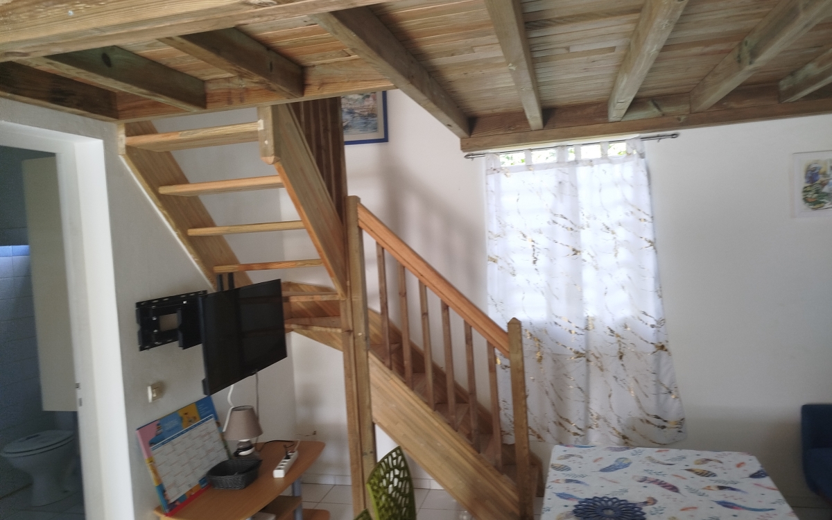 2 appartements  f1 +f1 mezz sur terrain de 671m2  345000€