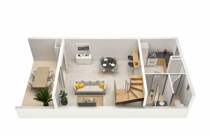 Vente Maison 4 pi&#232;ces Morne à l'eau