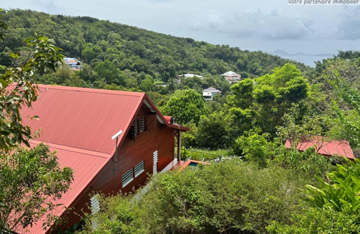 VIEUX FORT, Coup de cœur, magnifique Villa vue mer avec piscine, bungalow aménagé