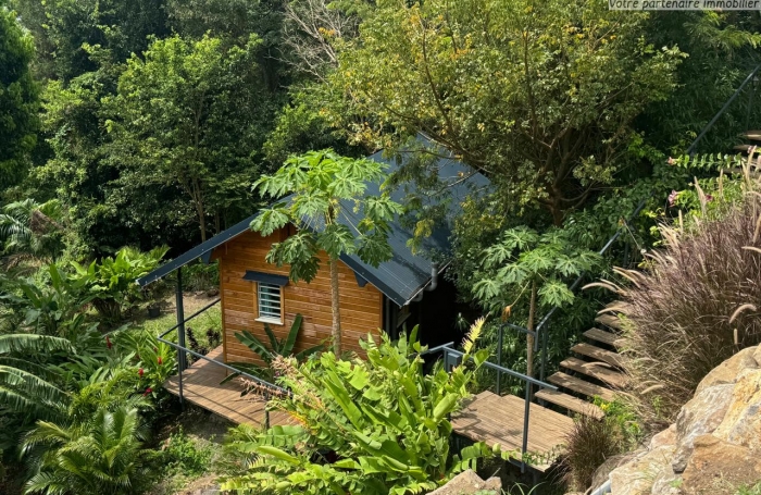 VIEUX FORT, Coup de cœur, magnifique Villa vue mer avec piscine, bungalow aménagé