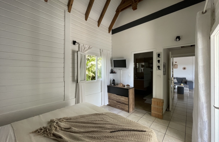 PROPRIETE MAISON T5 VUE MER + GITE T3 AVEC MEZZANINE + PISCINE CAPESTERRE-BELLE-EAU