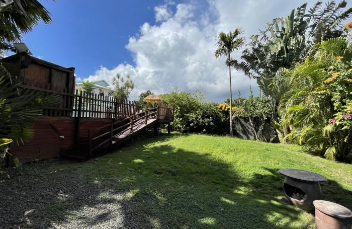 PROPRIETE MAISON T5 VUE MER + GITE T3 AVEC MEZZANINE + PISCINE CAPESTERRE-BELLE-EAU
