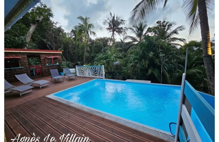 Vente Maison 90m&sup2; 3 pi&#232;ces Deshaies