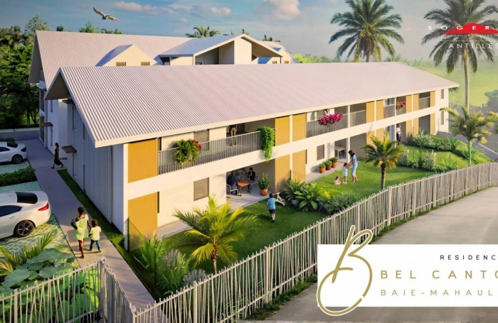 Vente Appartement 44.86m&sup2; 2 pi&#232;ces Baie Mahault
