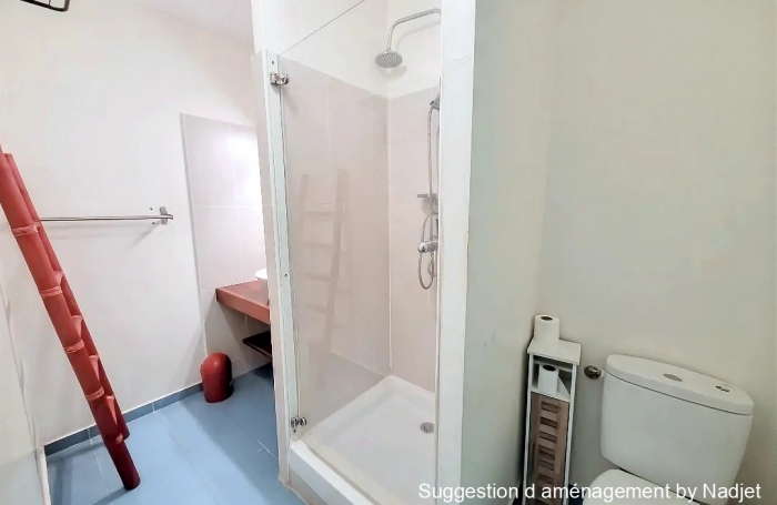 Studio meublé avec vue mer, jardin & terrasse au Gosier