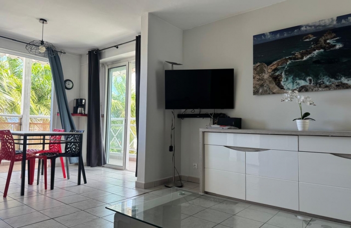 GOURBEYRE - MARINA DE RIVIERE SENS- Appartement T2 avec balcon d’angle   vue marina