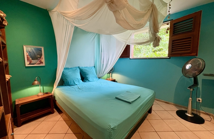 VILLA T3 + MEZZANINE + APPARTEMENT T2 MEUBLE + PISCINE BOUILLANTE