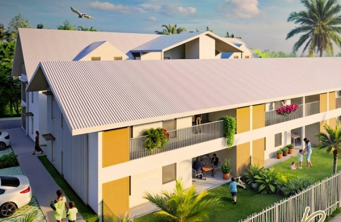 Vente Appartement 44m&sup2; 2 pi&#232;ces Baie Mahault