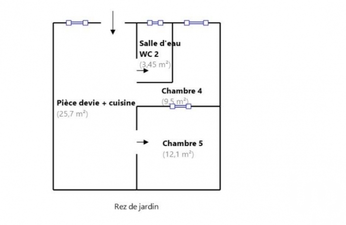 Vente Maison 168m&sup2; 7 pi&#232;ces Trois Rivières