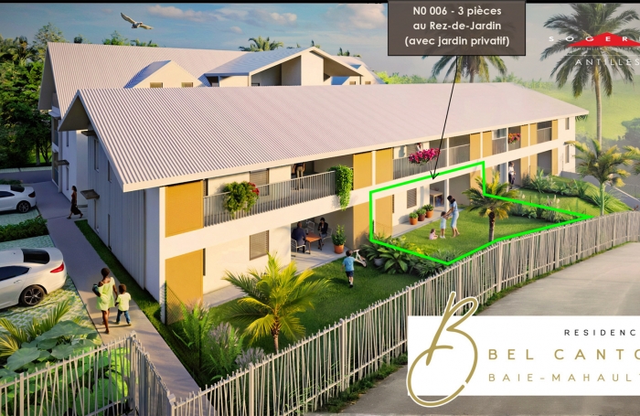 Appartement 3 pièces - Grande terrasse et jardin privatif