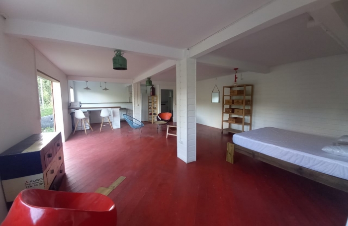 BEAU LOFT MEUBLE AVEC JARDINET