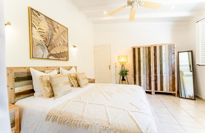 &Agrave; VENDRE VILLA F4 MEUBL&Eacute;E AVEC VUE PANORAMIQUE &Agrave; MARIE-GALANTE SUR UN TERRAIN DE 1456 M2