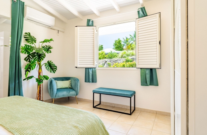 &Agrave; VENDRE VILLA F4 MEUBL&Eacute;E AVEC VUE PANORAMIQUE &Agrave; MARIE-GALANTE SUR UN TERRAIN DE 1456 M2